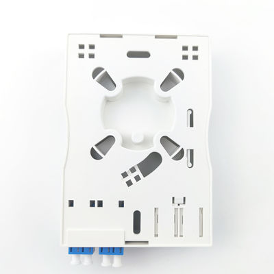 2 cœurs de panneau de prise de fibre optique monté sur le mur pour une application de réseau FTTH en intérieur