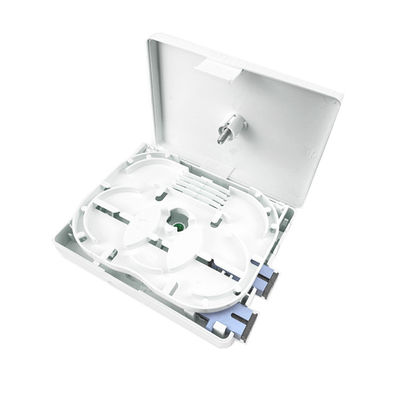 Réseau gris 2 cœurs UPC en plastique fibre optique plaque d'entrée SC pour intérieur