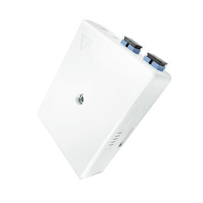 Réseau gris 2 cœurs UPC en plastique fibre optique plaque d'entrée SC pour intérieur