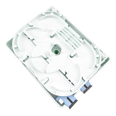 Réseau gris 2 cœurs UPC en plastique fibre optique plaque d'entrée SC pour intérieur