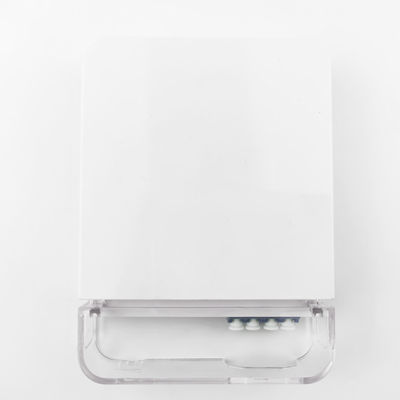 2 cœurs LC/UPC Plastique en fibre optique Plaque faciale de prise pour intérieur dans le réseau FTTH