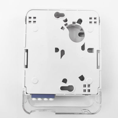 2 cœurs LC/UPC Plastique en fibre optique Plaque faciale de prise pour intérieur dans le réseau FTTH