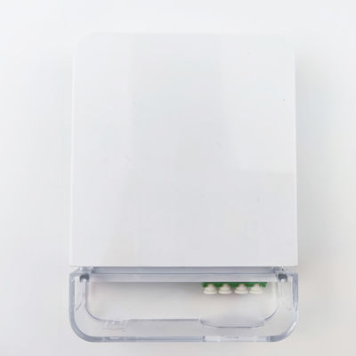 Panneau de prise en plastique à plaque de face APC à 2 cœurs pour les connexions à fibre optique de longue durée