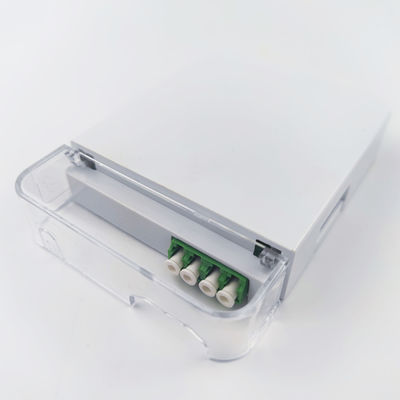 Panneau de prise en plastique à plaque de face APC à 2 cœurs pour les connexions à fibre optique de longue durée