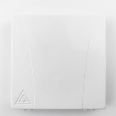 5 Panneau de prise de prise en fibre optique en plastique UPC gris/blanc pour réseau FTTH intérieur