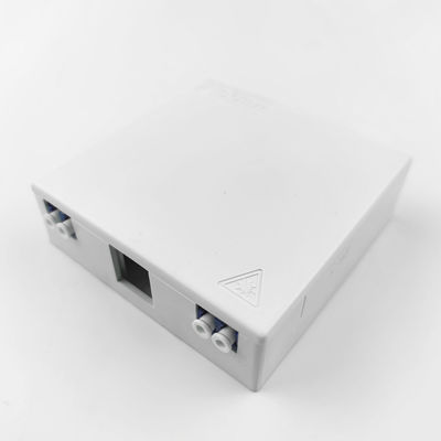 Panneau de prise de prise de fibre optique en plastique pour réseau FTTH intérieur