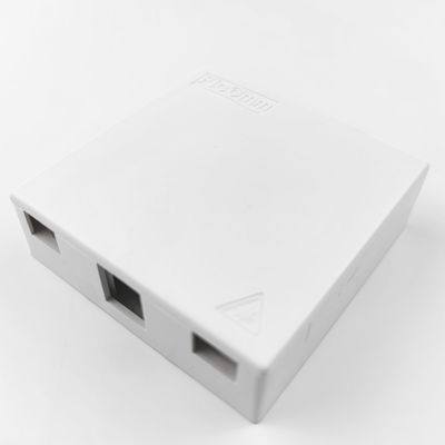 2 cœurs FC UPC Plastique fibre optique panneau de prise de contact pour le réseau intérieur FTTH Choix