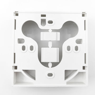 2 cœurs FC UPC Plastique fibre optique panneau de prise de contact pour le réseau intérieur FTTH Choix