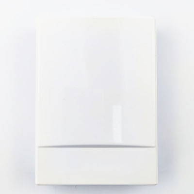 2 cœurs FC/APC Panneau de prise de fibre optique en plastique pour réseau FTTH intérieur