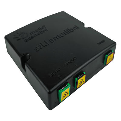 FTTH 2 cœurs SC APC Plastique fibre optique Splitter Faceplate Socket Panel avec 3 fois