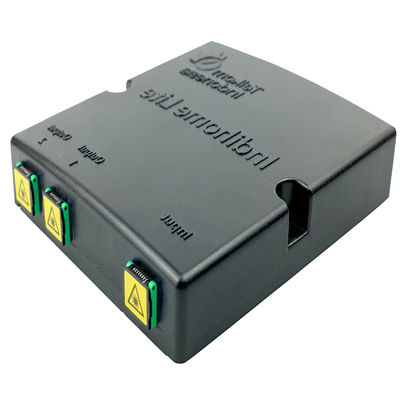 FTTH 2 cœurs SC APC Plastique fibre optique Splitter Faceplate Socket Panel avec 3 fois