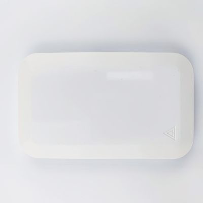 Panneau de connexion de la plaque de face en fibre optique en plastique APC FC blanc/gris pour réseau FTTH intérieur