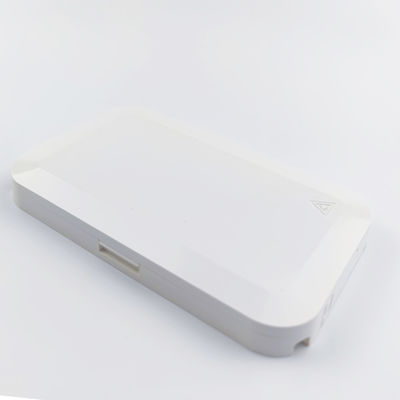 Applications de réseau FTTH Panneau de prise de fibre optique en plastique pour intérieur blanc