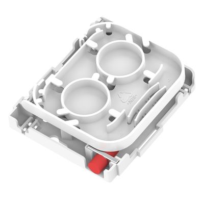 Plaque de face en fibre optique de type FC UPC 5 pour l'intérieur dans le réseau FTTH