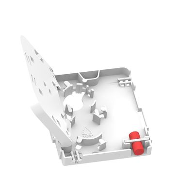 Plaque de face en fibre optique de type FC UPC 5 pour l'intérieur dans le réseau FTTH