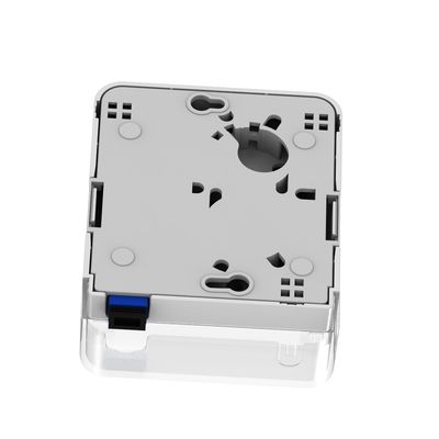 Panneau de prise de fibre optique de 115*86*22 mm pour l'installation de réseaux FTTH compacts à l'intérieur