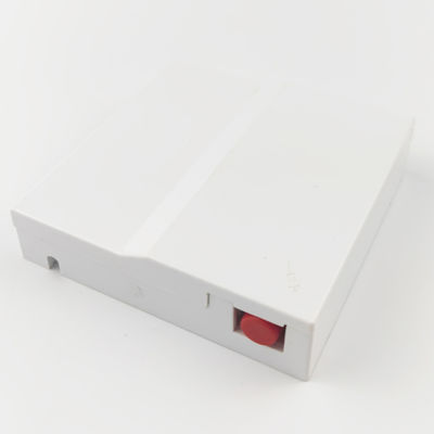 Réseau FTTH 1 Core FC UPC Plastique en fibre optique Plaque d'entrée de prise facile à installer