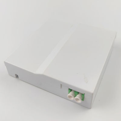 5 Réseau LAN câblé Meilleur pour 1 noyau LC APC Panneau de prise de plaque de face en fibre optique en plastique