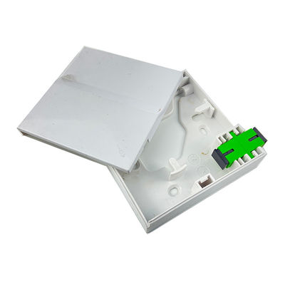 Panneau de prise en fibre optique de type connecteur SC/APC pour une transmission de données rapide et stable