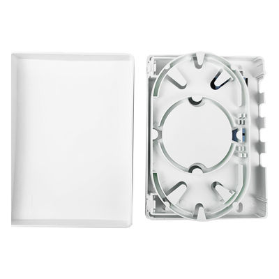 152*110*31mm SC/UPC Panneau de prise de fibre optique en plastique pour réseau FTTH intérieur
