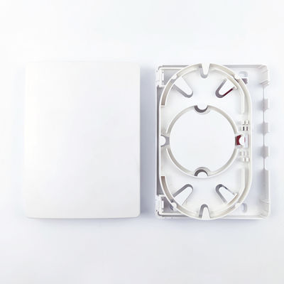 Panneau de prise de fibre optique en plastique FC/UPC utilisé pour le réseau intérieur FTTH 4 cœurs
