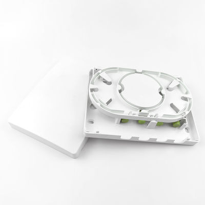 Connecteur FC/APC de type 4 noyaux panneau de prise de fibre optique en plastique pour réseau FTTH