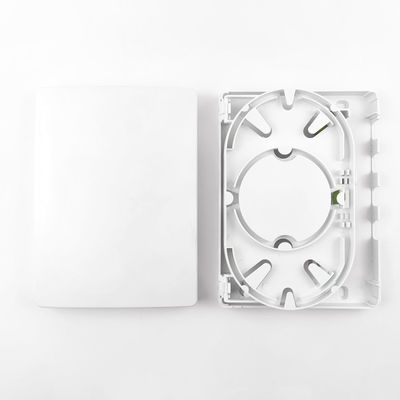 Connecteur FC/APC de type 4 noyaux panneau de prise de fibre optique en plastique pour réseau FTTH