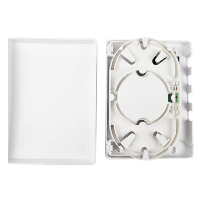 4 cœurs SC APC panneau de prise de fibre optique en plastique pour intérieur dans le réseau FTTH