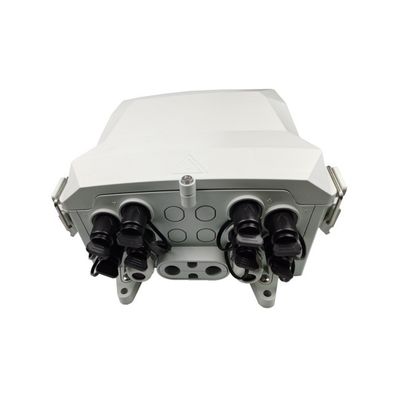 24 cœurs IP65 FTTH monté sur le mur/monté sur les pôles boîte de distribution en fibre optique PC Matériau ABS