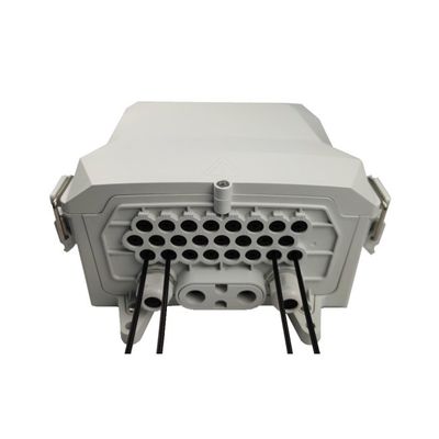 - Fabriqué IP65 SC paroi / pôle monté 24 cœurs FTTH fibre de distribution / boîte de terminal avec 5-