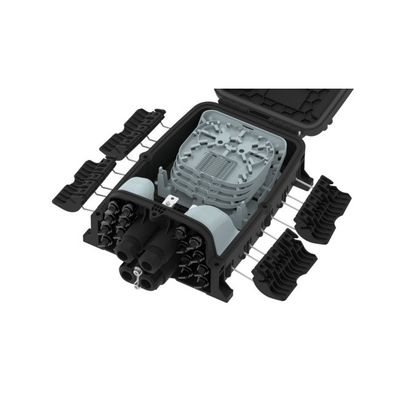 PP GF Anti UV 24 cœurs IP65 boîte de distribution en fibre optique montée sur le mur ou au pôle avec 5-