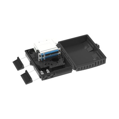 Matériau PC ABS CATV IP65 Boîte de distribution de fibres à paroi/à pôle pour fibres optiques