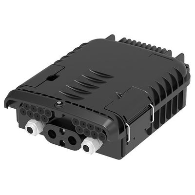 Boîte de distribution en fibre optique ABS PC pour montage mural IP65 à haute densité 24/36 cœurs