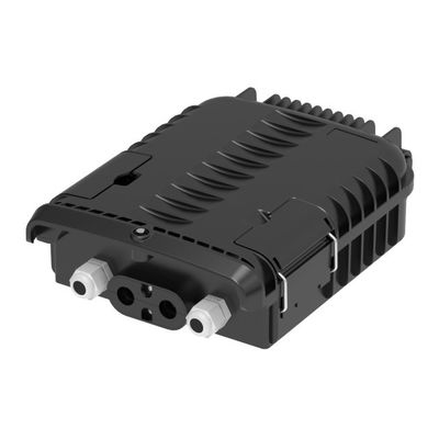 Boîte de terminaison en fibre optique de réseau FTTH avec 24 cœurs Boîte de distribution de fibres à haute densité