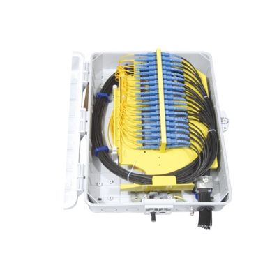 Meilleure boîte de distribution de fibres à 48 cœurs PC Matériau ABS Boîte de borne de fibres pour réseau