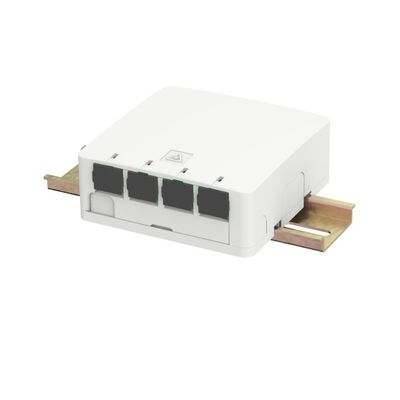 4 ports de prise de fibres intérieures SC montés sur le mur/rail DIN pour le réseau FTTH 5 garanti