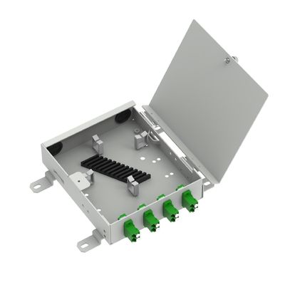 4 cœurs SC APC type boîte de terminaux FTTH à fibre optique