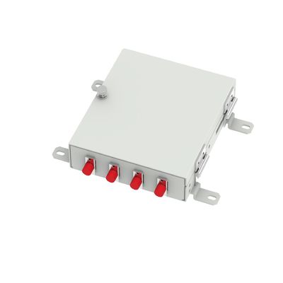 Boîte de bornes à fibres optiques pour les réseaux et les services FTTH Réseau ODN 4 cœurs FC Type UPC