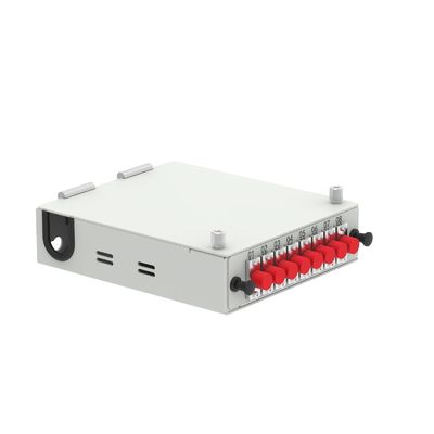 FTTX boîte de bornes FTTH en acier laminé à froid à 8 cœurs à fibre optique pour la distribution en réseau