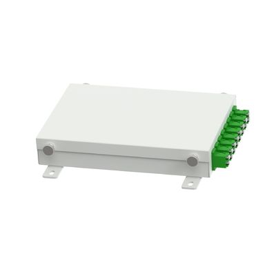 Boîte de distribution en fibre optique de type FC APC en aluminium à 8 cœurs pour terminaux FTTH/FTTX réseau