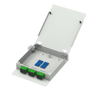 4 cœurs panneau de prise de fibre optique en plastique pour le réseau FTTH intérieur 5- Hangzhou