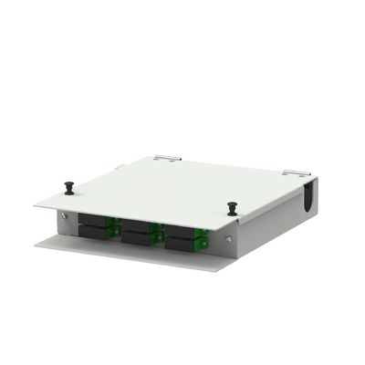4 cœurs panneau de prise de fibre optique en plastique pour le réseau FTTH intérieur 5- Hangzhou